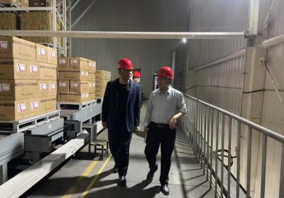 区管委会主任蒋福森赴我时搏网调研安全生产工作
